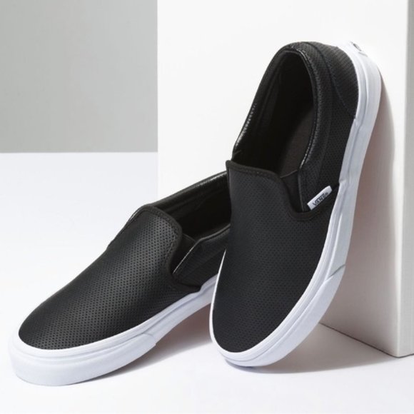Vans Shoes - Vans - Perf Leather Slip-On